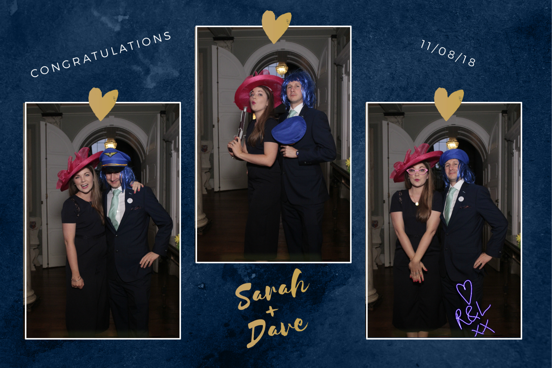 Sarah & Dave's Wedding | View more photos from the event at gallery.myphotoboothexperience.co.uk/u/MyPhotoBoothExperienceLtd/Sarah-Daves-Wedding